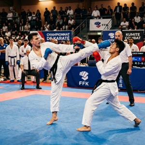 karaté combat fenouillet